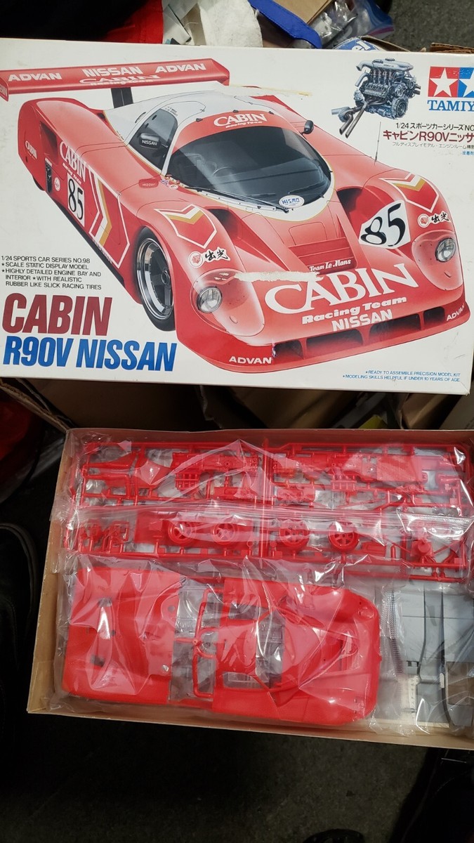Cabin R90V Nissan Tamiya 1/24 Plastic Model | eBay