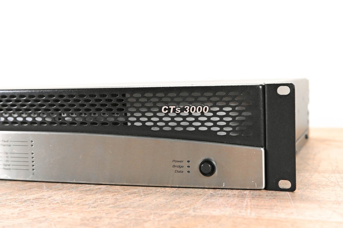 Crown CTs 3000 Two-Channel 1500W Power Amplifier CG008T6 | eBay