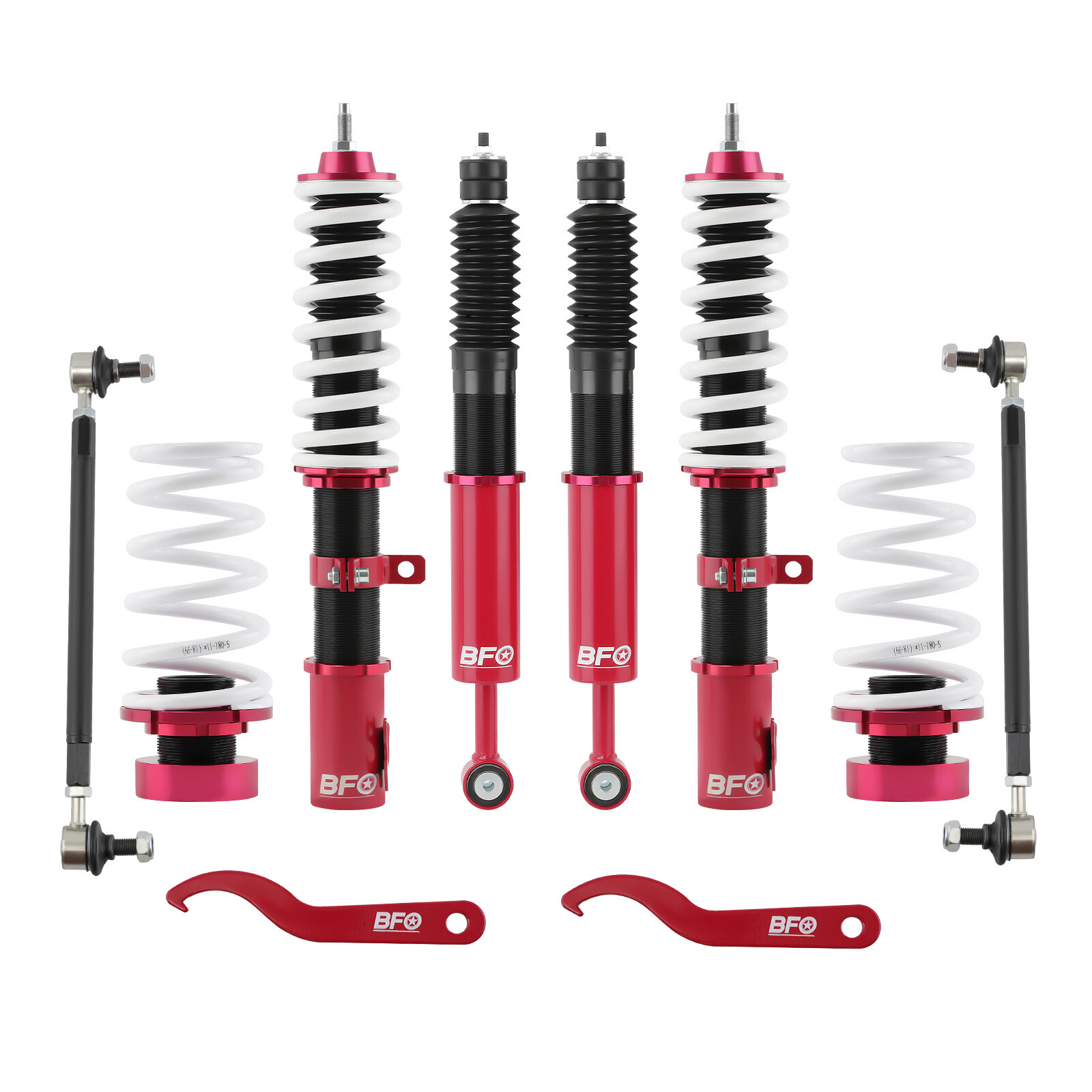 Front + Rear Coilovers Suspension Kit for Scion xD 2008-2012 Toyota Yaris 07-10
