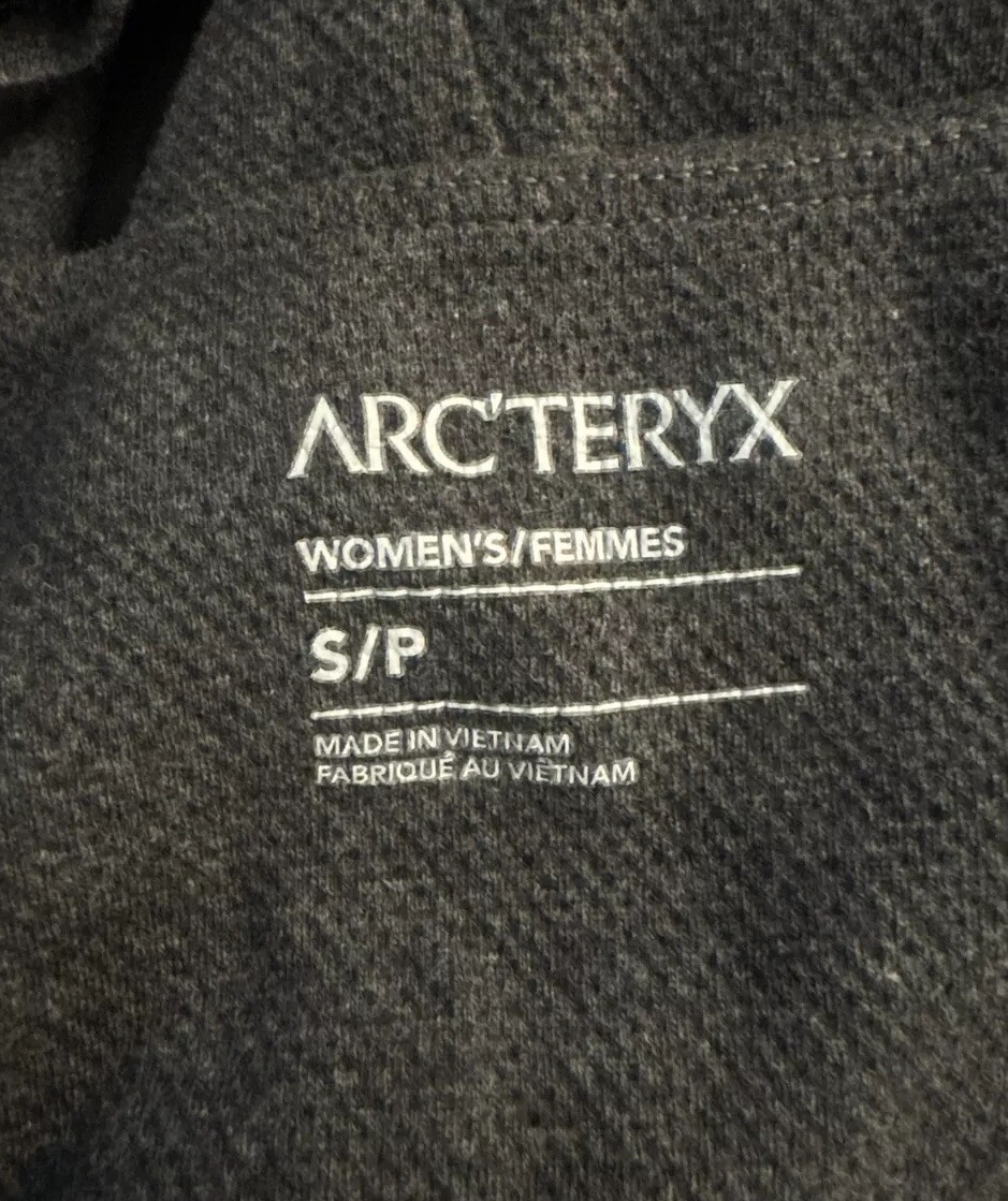ARC'TERYX Sirrus Henley pullover maniche lunghe donna grigio taglia S