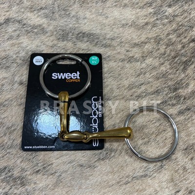 5.5'' Stubben Sweet Copper Loose Ring Snaffle w/ French Link