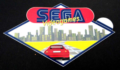 Promotional Stickers Sega Video Games Mega Drive Video Game 90er Game Console