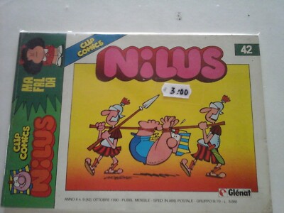 NILUS - CLIP COMICS - N.42 - ORIGIN - EDITIONS GLENAT ITALY - 10/1990