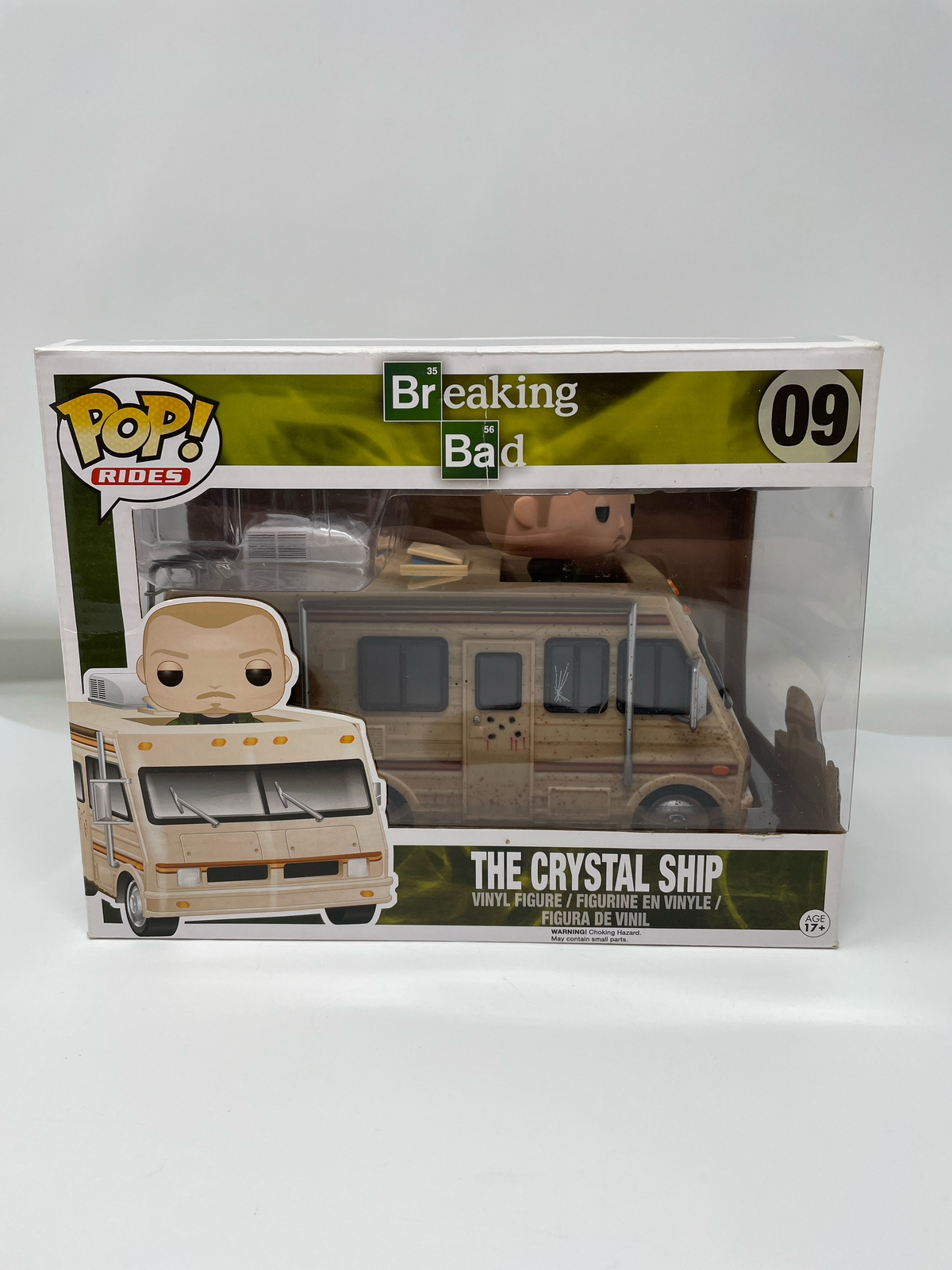 Sale Funko Pop! Television Breaking Bad The Crystal Ship #9 Vinyl Figure Damaged Box