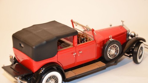 Franklin/Danbury mint 1:24 1929 Rolls-Royce Cabriolet DeVille classic model 118 - Picture 12 of 12