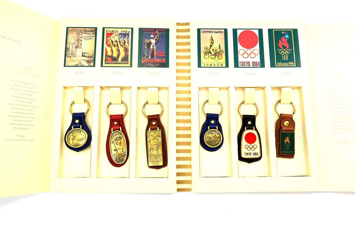 コーチ　COACH キーホルダーセット　1996アトランタオリンピック COACH Limited Edition Key Fob Chain Collection 100th Centennial