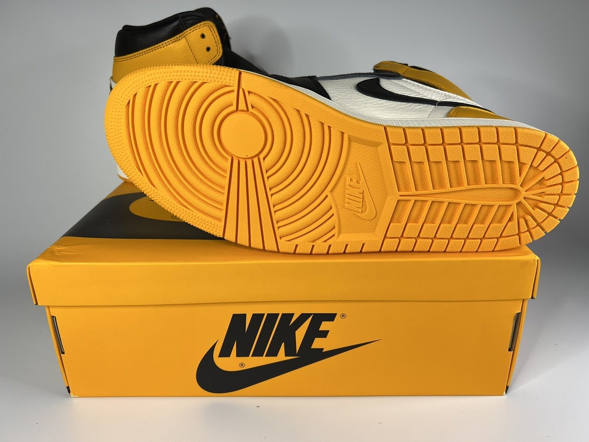 Nike Jordan 1 Retro High OG Yellow Toe (555088-711) Men\'s Size 10 New In Box Nike Air Jordan 1 Retro High OG Taxi Yellow Toe 555088-711  main image 2