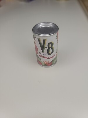 Zuru 5 Surprise Mini Brands Retro V-8 Vegetable Juice Can Miniature RARE