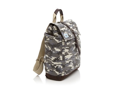 TOMS Adventurer Camo Canvas Laptop Backpack Grey Blue Black  display picture 1