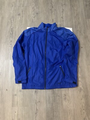 Nike Windbreaker Jacket Royal Blue Men's XL - Main Image