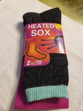 Mens Winter Heavy Duty Heated Thermal Warm Socks Insulated Boot Sox