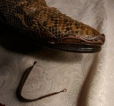 New Cowboy Boot Tips Toe Plates Guards for Pointy Toed Boots Copper