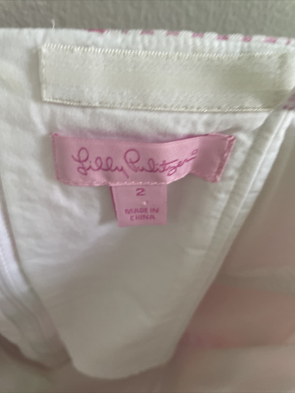 Lilly Pulitzer $228 Patchwork Strapless Dress Sz … - image 3