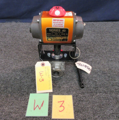 Worcester Controls 10 40SN Pneumatic Actuator Pressure 75 in/lbs Valve Series 40