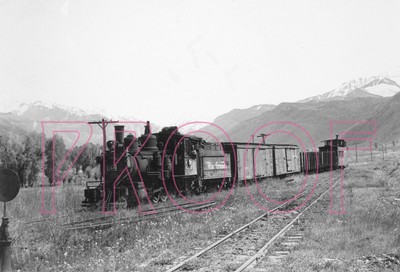 8x10 Photo Engine 318 at Ridgway D/&RGW Denver /& Rio Grande Western