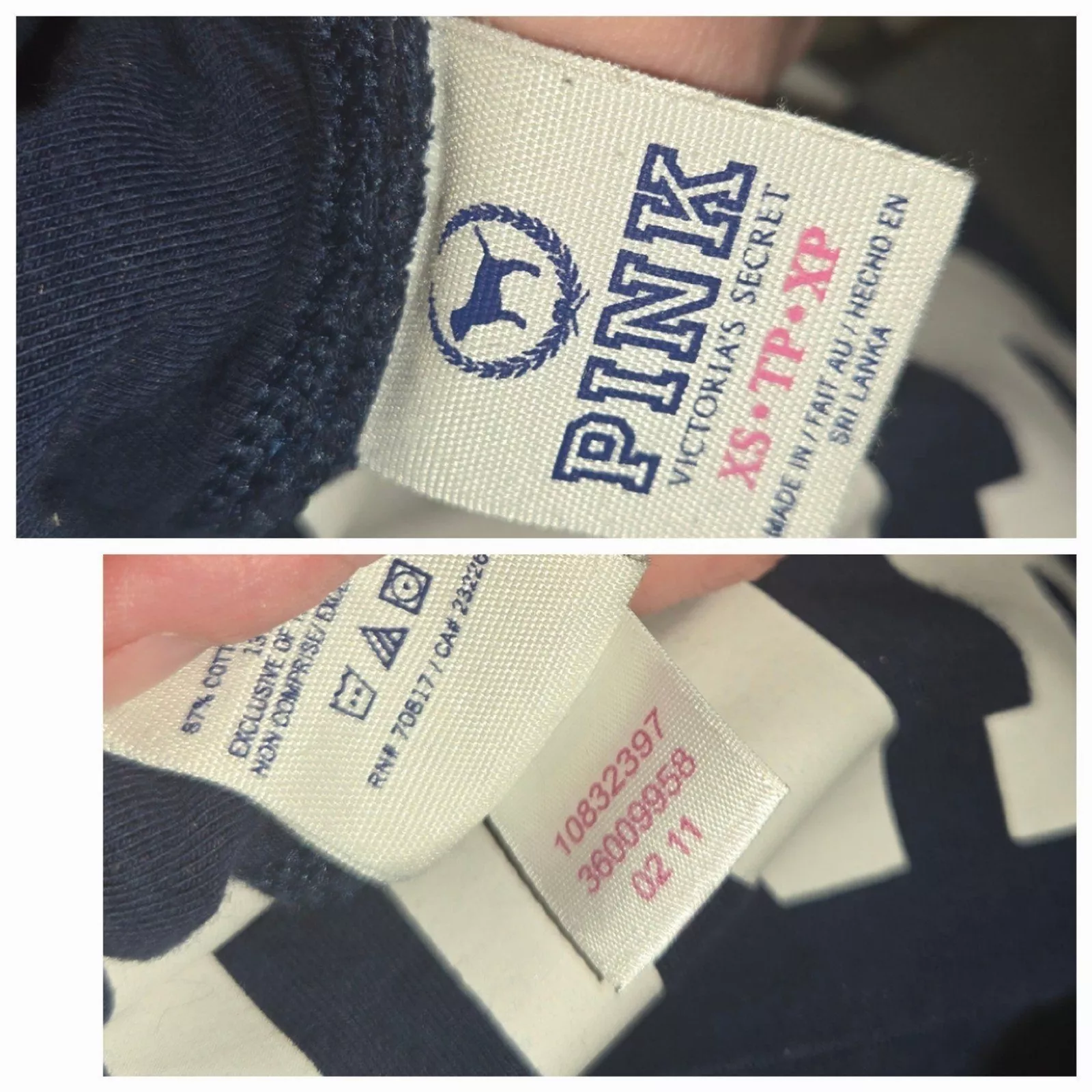 victoria-secret-vs y2k vintage foldover yoga flare i heart pants