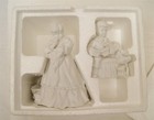 Dept 56 Winter Silhouette Christmas Presents White Porcelain Figurine Set W/Box — photo 10