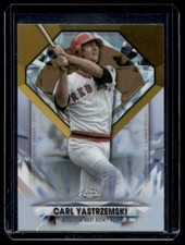 2022 Topps Chrome Update Diamond Greats Die-Cuts Carl Yastrzemski Boston Red Sox