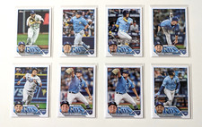 2023 Topps Series 1 Tampa Bay Rays 8 Card Lot Yandy Diaz Wander Franco Kiermaier