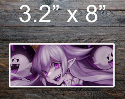 Booette Slap Sticker Ghost Slap Sticker Mario Sticker Car Laptop Decal ...
