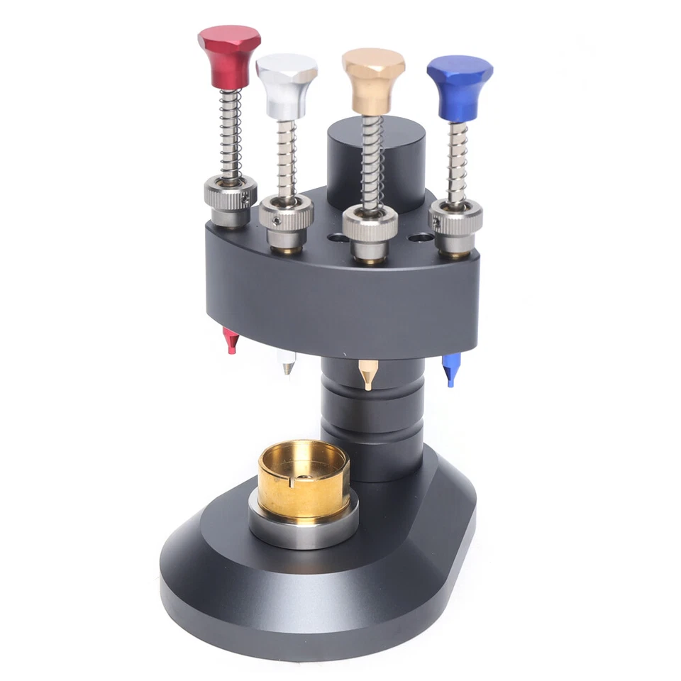 4 Pin Watch Hand Presser High-Precision Watchmakers Setting Fitting Repair Tool - Image 3 of 4