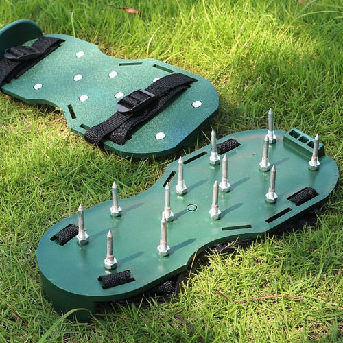 8pcs Lawn Aerator Sandals Fixing Band Gardening Floor Aerator Shoes Strap - Picture 10 of 12