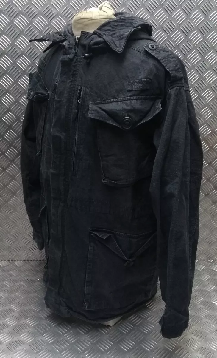 Black Ripstop Combat Jacket SAS SBS MOD Soldier 95 Genuine UK Forces Faulty  | eBay