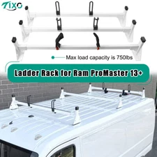 Heavy Duty 3 Bar Ladder Roof Rack Fits for 2013-2024 RAM ProMaster High Roof NEW