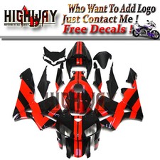 Fairings For Honda CBR600 CBR600RR F5 05 06 Kit Injection ABS Bodywork Black Red