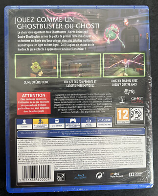 GHOSTBUSTERS : SPIRITS UNLEASHED - PLAYSTATION 4 - VF - FR - NEUF - SOUS BLISTER