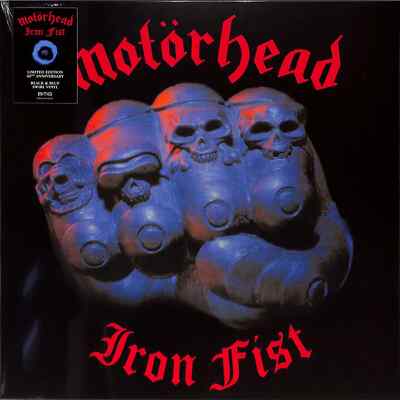 Motörhead / IRON FIST (LTD BLACk & BLUE SWIRL LP) / BMG / 405053869654 / Colour