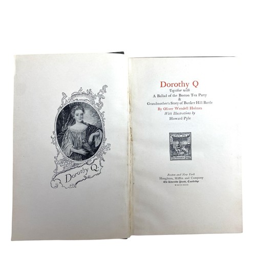 Dorothy Q Holmes Pyle 1893 HC Boston Tea Party Bunker Hill Battle 1st Ed VG - Picture 3 of 11