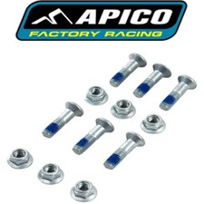 Apico Kawasaki KX125 KX250 KX500 KX250F KX450F KDX200 Sprocket Bolts Motocross