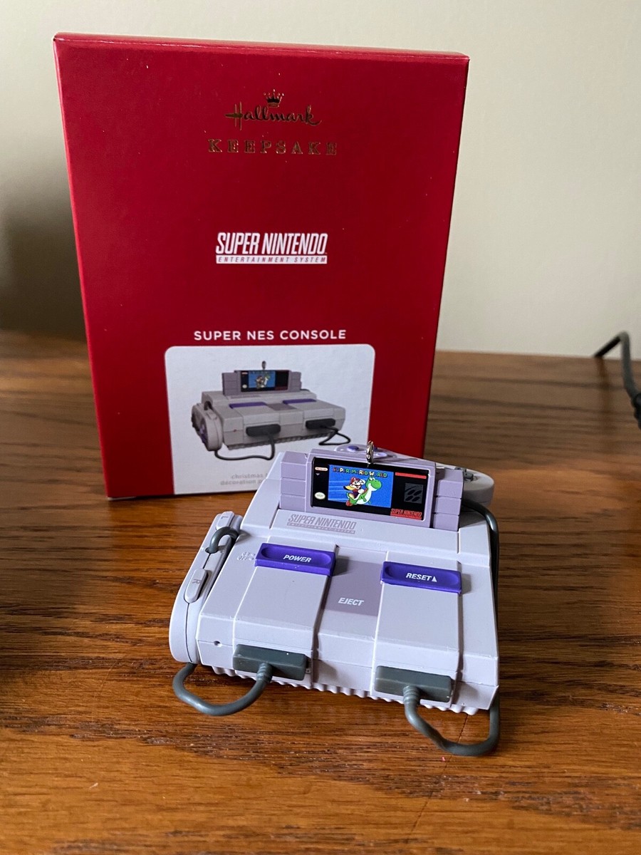 SUPER NINTENDO CONSOLE SNES Light Sound 2021 Hallmark