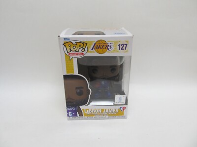 Funko POP NBA Lakers LeBron James Yellow Jersey  # 23