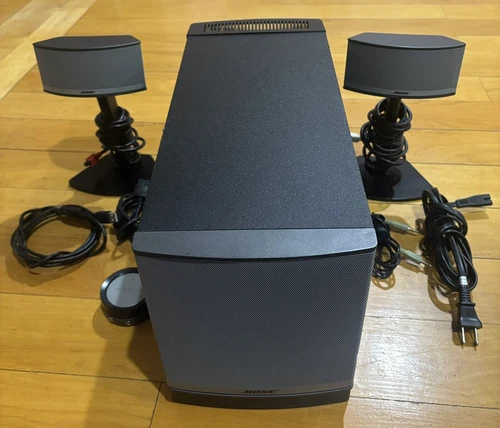 Bose Companion 5 Multimedia Speaker System Tested And Working