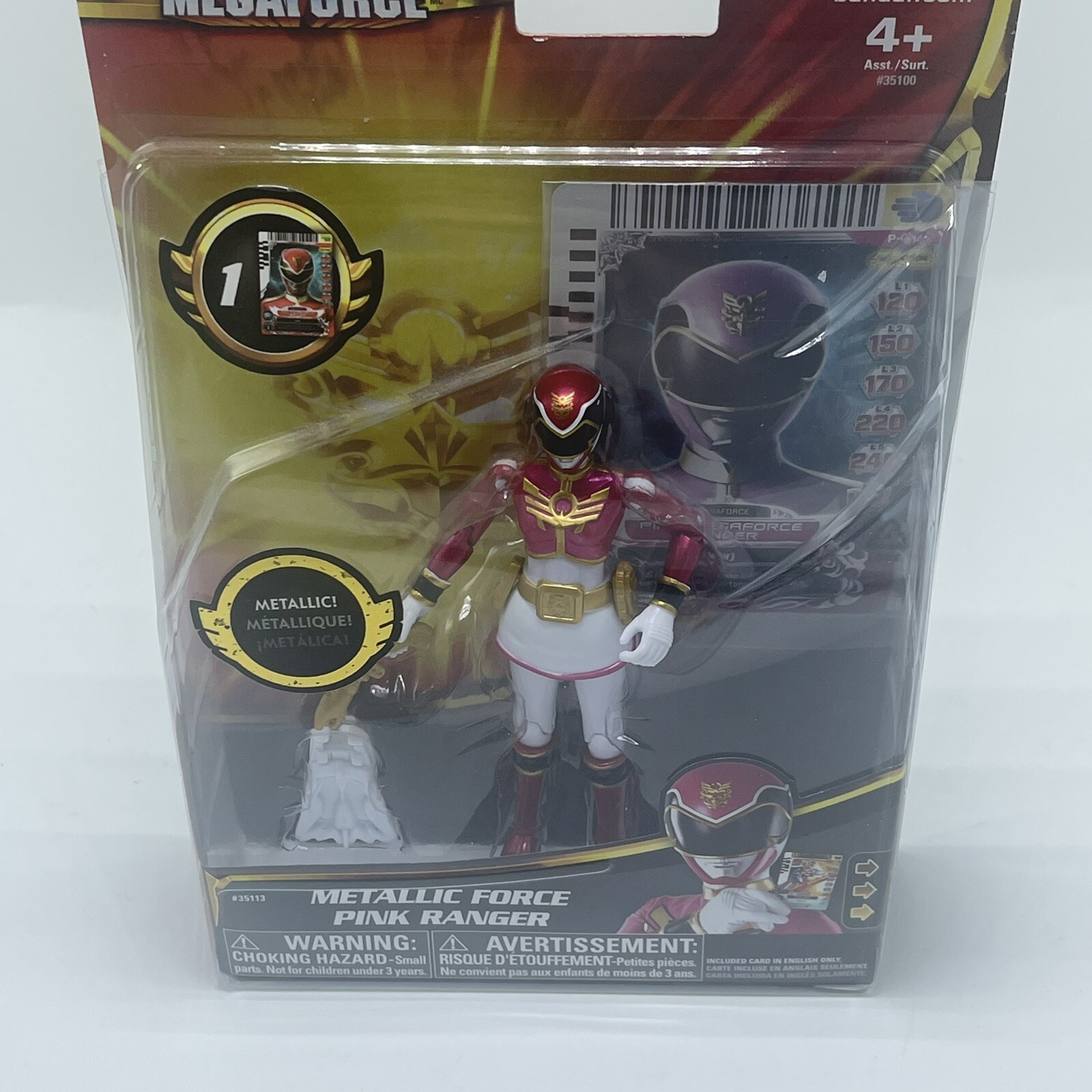 Power Rangers Mega Force Metallic Pink Ranger Megaforce | eBay