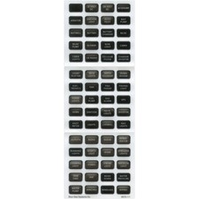 BLUE SEA 8214 LABEL KIT DC WATERPROOF