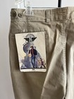 NWT DOCKERS Pant Classic Fit Pleated Front Mens 36x32" Beige 100% Cotton NWT $65 — photo 8