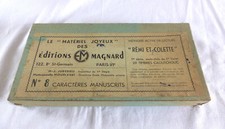 Vintage Rémi et Colette N°8 Méthode de Lecture 29 Timbres Caoutchouc Tampons Edi