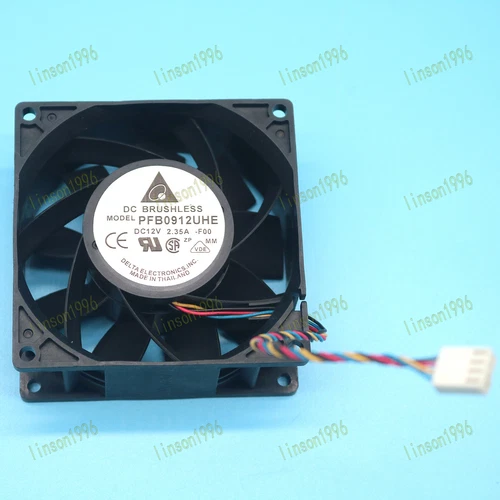 NEW DELTA PFB0912UHE DC12V 2.35A 90*90*38mm Violent Fan 4pin SPOT STOCK