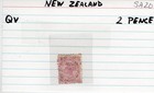New Zealand Queen Victoria STAMP 2 Pence SA-20 — photo 2