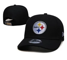 Pittsburgh Steelers New Era 9Fifty SnapBack Adjustable Hat Black Color US stock