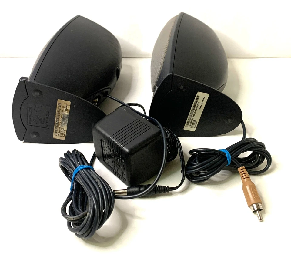 Dell A215 PC Desktop Computer Multimedia Audio Stereo Speakers - Image 3 of 3