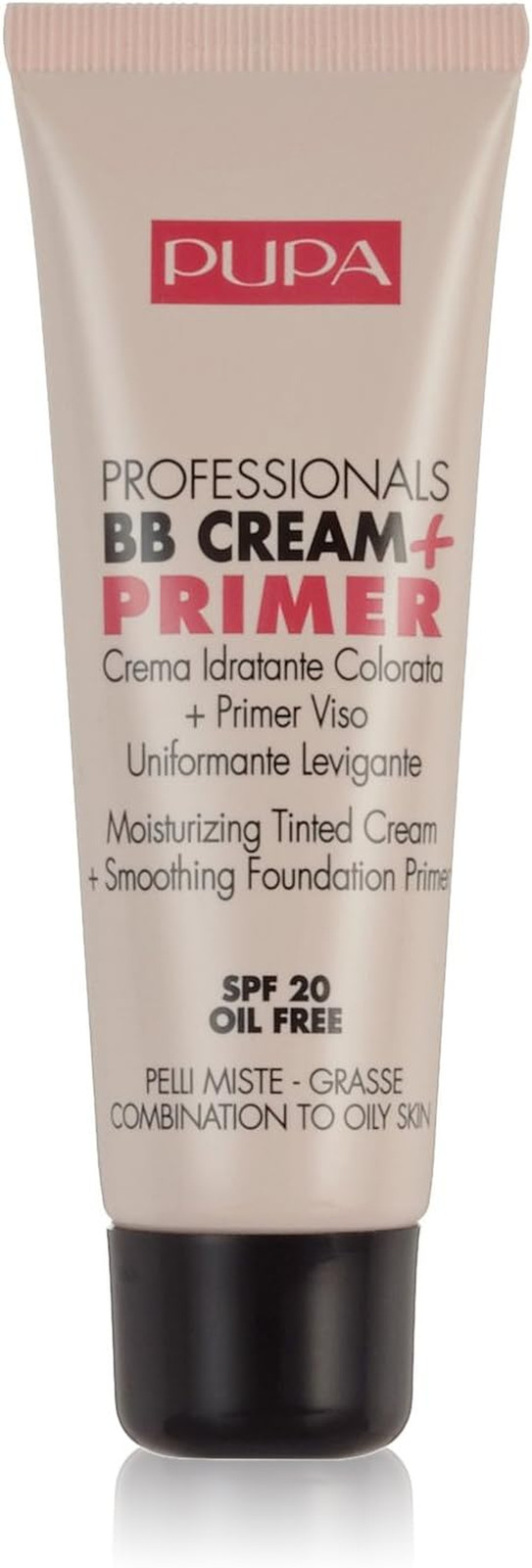 Pupa Professionals BB Cream + Primer 002 Sand | Pelli Miste e Grasse