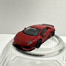 1/64 MINI GT LB WORKS LAMBORGHINI HURACAN RED LHD MIJO EXCLUSIVES Loose No Box