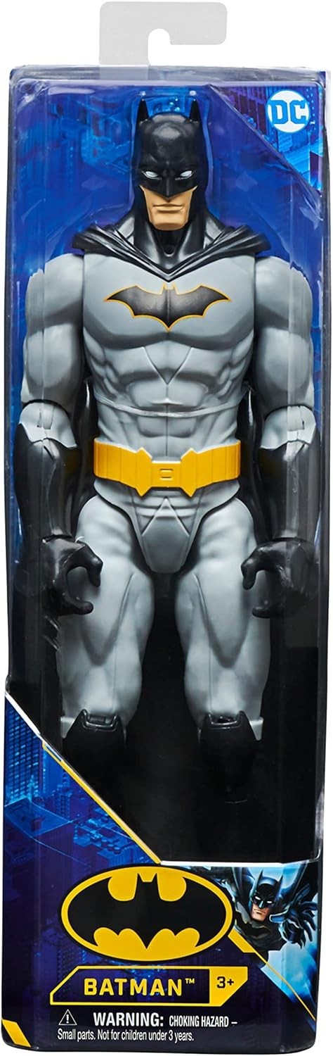 Figurine Batman 30 cm aux détails sculptés et cape en tissu