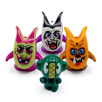 Kinder Egg Toy Mini Figures Lot Monster Glow In The Dark Spooky Horror Halloween