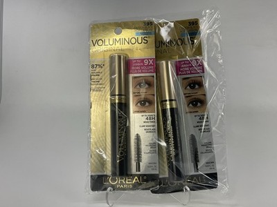 L'Oreal Paris Voluminous Original Waterproof Mascara Volume Building, 2 PACK