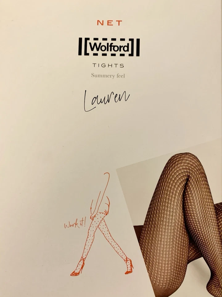 Wolford - Lauren Tights - NWT - size small - color Black - Image 2 of 3